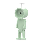 Mini Astronauta Luz Noturna LED Magnética Ornamentos de Blocos de Construção para Secretária Candeeiro de Mesa, Redondo Branco, Redondo Rosa, Redondo Azul, Redondo Verde, Quadrado Branco, Quadrado Rosa, Quadrado Azul, Quadrado Verde