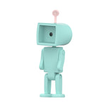 Mini Astronauta Luz Noturna LED Magnética Ornamentos de Blocos de Construção para Secretária Candeeiro de Mesa, Redondo Branco, Redondo Rosa, Redondo Azul, Redondo Verde, Quadrado Branco, Quadrado Rosa, Quadrado Azul, Quadrado Verde