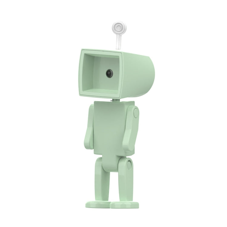 Mini Astronauta Luz Noturna LED Magnética Ornamentos de Blocos de Construção para Secretária Candeeiro de Mesa, Redondo Branco, Redondo Rosa, Redondo Azul, Redondo Verde, Quadrado Branco, Quadrado Rosa, Quadrado Azul, Quadrado Verde