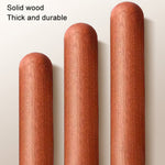 Rolo de madeira para cozinha, rolo antiaderente em sândalo vermelho, 25x3cm, 30x3cm, 40x3cm, 30x3.6cm, 40x3.6cm, 50x3.6cm