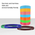 Consumíveis para Caneta de Impressão 3D, Material de Linha Alta Resistência 1,75mm, Material Ambiental para Impressão, Fio de Seda, 10 Cores / Conjunto PCL 5m
