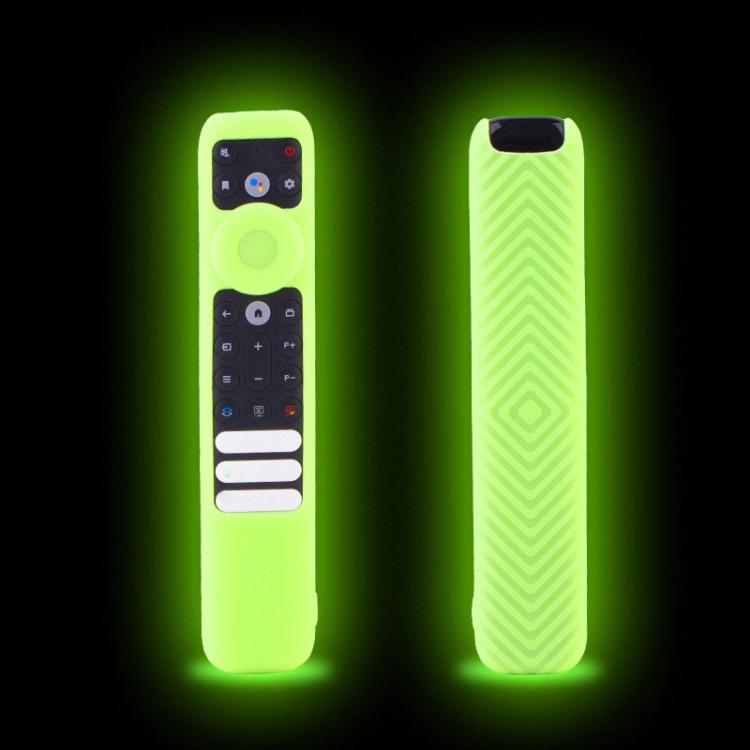 Capa Protetora para Comando TCL RC902V FMR1/FAR2/FMR4, Capas Universais de Silicone Antichoque, 20,9 x 4,3 x 1,7cm