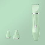 Aparador Elétrico Multifuncional para Pelos de Gato e Cão, 2-em-1 Verde, 2-em-1 Branco, 3-em-1 Verde, 3-em-1 Branco, 4-em-1 Verde, 4-em-1 Branco