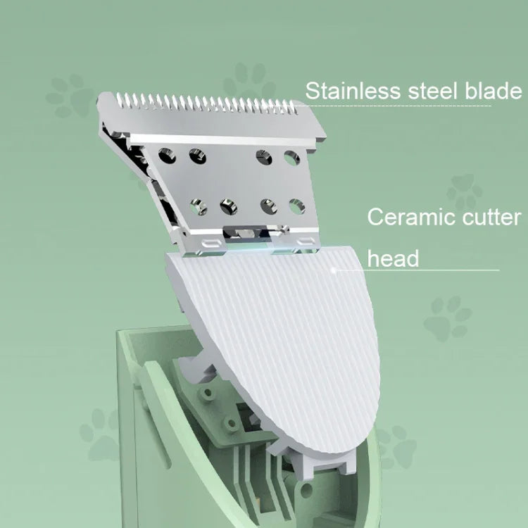 Aparador Elétrico Multifuncional para Pelos de Gato e Cão, 2-em-1 Verde, 2-em-1 Branco, 3-em-1 Verde, 3-em-1 Branco, 4-em-1 Verde, 4-em-1 Branco