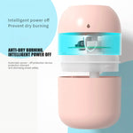 Humidificador de Ar para Carro e Casa com Plug USB, Purificador de Ar com Gota de Água, Pulverizador de Grande Capacidade