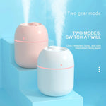 Humidificador de Ar para Carro e Casa com Plug USB, Purificador de Ar com Gota de Água, Pulverizador de Grande Capacidade