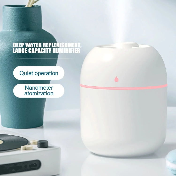 Humidificador de Ar para Carro e Casa com Plug USB, Purificador de Ar com Gota de Água, Pulverizador de Grande Capacidade
