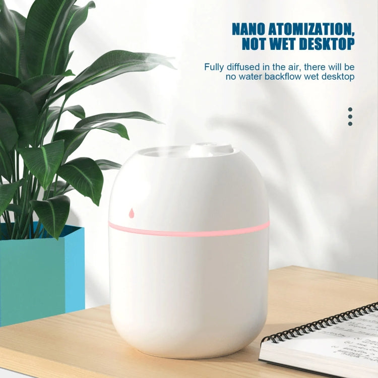 Humidificador de Ar para Carro e Casa com Plug USB, Purificador de Ar com Gota de Água, Pulverizador de Grande Capacidade