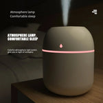 Humidificador de Ar para Carro e Casa com Plug USB, Purificador de Ar com Gota de Água, Pulverizador de Grande Capacidade