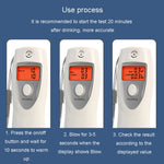 Portable Alcohol Tester Blowing Alcohol Detector European And American Conventional