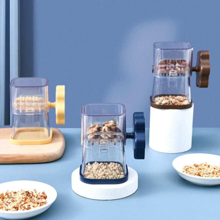 Triturador manual de nozes e chocolate, picador de alimentos para fazer coberturas