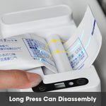 Dispenser Automático Inteligente para Pasta de Dentes com Indução, Branco a Pilhas, Branco Recarregável, Prateado a Pilhas, Prateado Recarregável