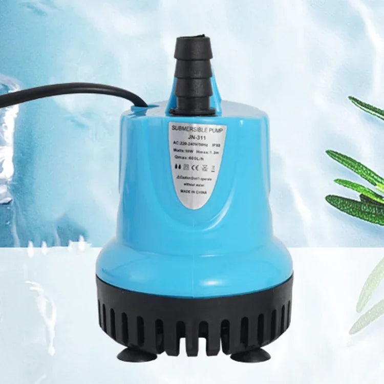 Bomba de Sucção Submersível Anti-Queimadura para Fundo de Aquário, JN-311 12W