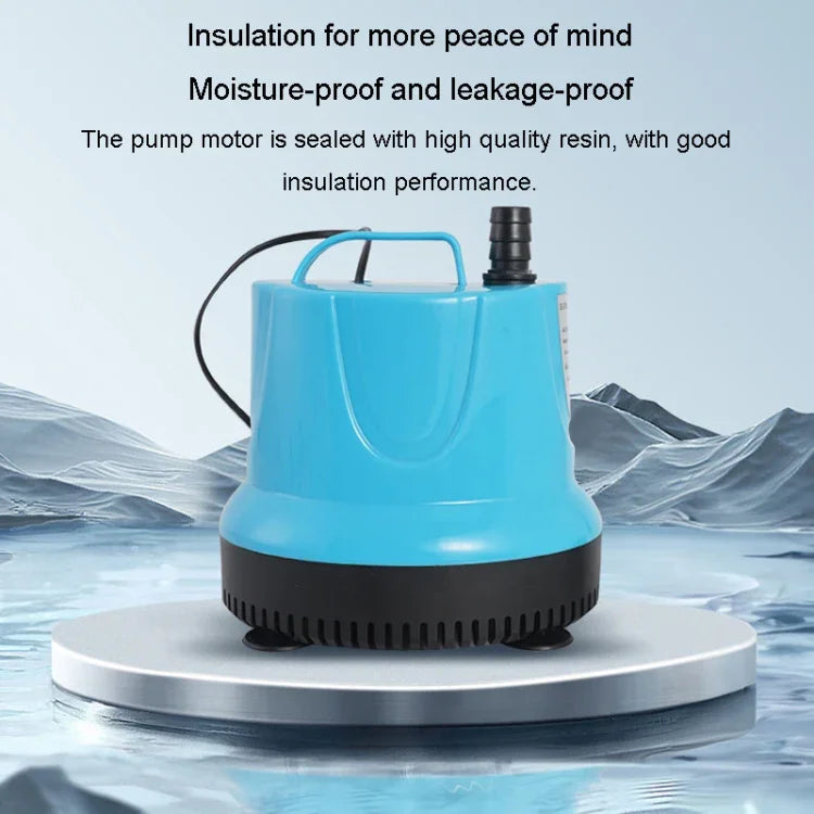 Bomba de Sucção Submersível Anti-Queimadura para Fundo de Aquário, JN-311 12W