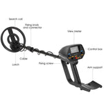 Equipamento de Detecção Metálica Subterrânea para Posicionamento Preciso e Detecção ao Ar Livre, MD4080 Preto, MD4080 Amarelo