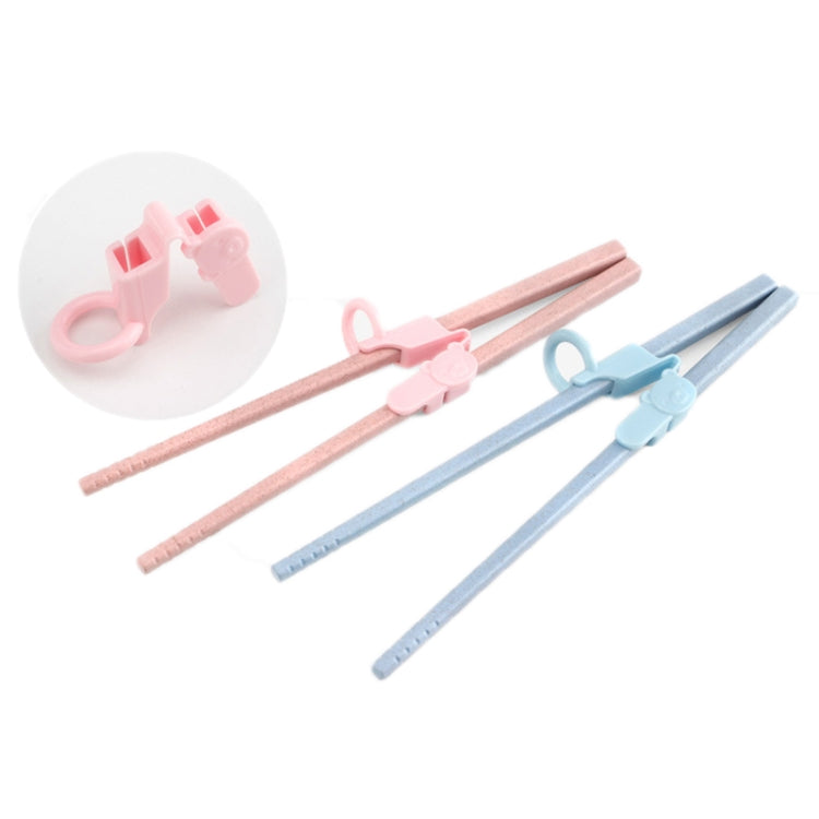 Conjunto de 3 peças de corretor de pega para pauzinhos infantis, pauzinhos de prática antiderrapantes, protetores de dedos