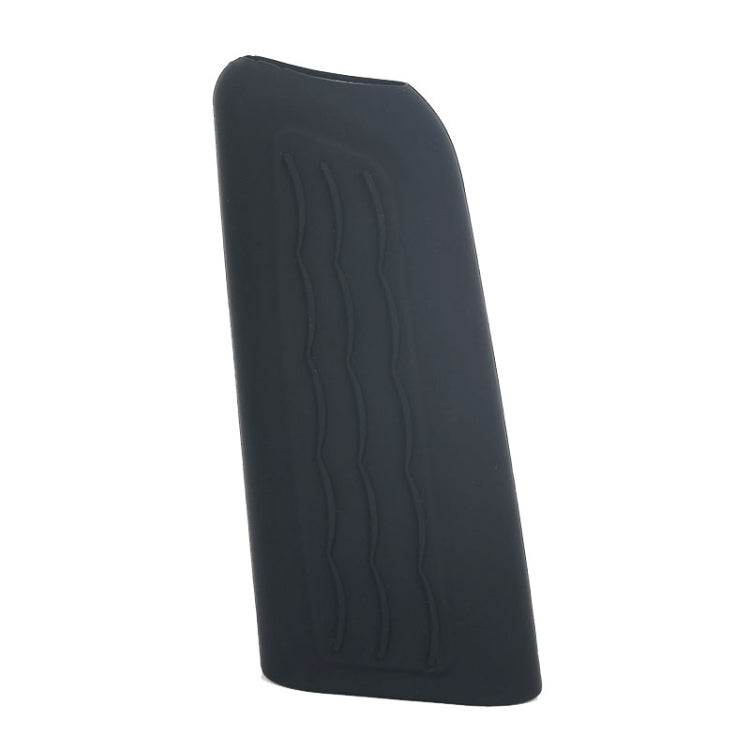 Automotive Universal Silicone Handbrake Handle Cover Brake Handle Decorative Protective Sleeve, Straight Sleeve, Oblique Sleeve