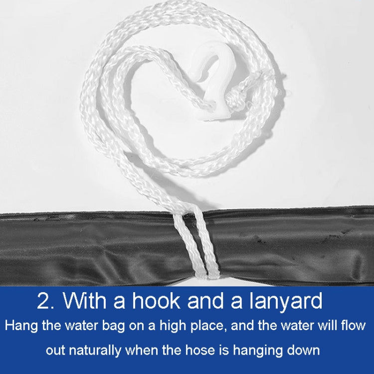 Outdoor Folding Solar Shower Bag Portable Water Storage Bag For Home Use, 20L, 25L