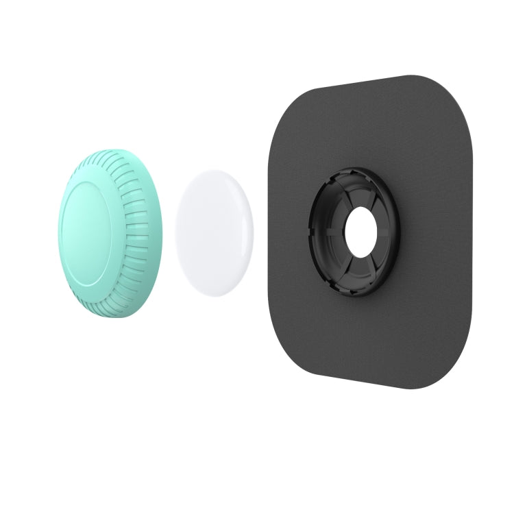 Para AirTag 2ª Geração / AirTag 1ª Geração Capa Protetora para Localizador PC+TPU Capa de Tecido Impermeável de Alta Viscosidade