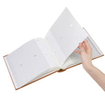 Álbum de veludo para fotos N55078, 7 polegadas, 50 páginas para 200 fotos, tipo inserção, livro de armazenamento