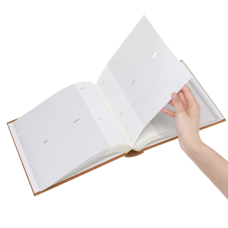 Álbum de veludo para fotos N55078, 7 polegadas, 50 páginas para 200 fotos, tipo inserção, livro de armazenamento