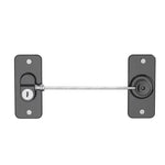 Fecho de segurança multifuncional para janelas infantis com chave, fecho para frigorífico e armário, limitador de dupla função, FQ8