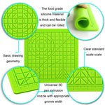 Caneta de Impressão 3D Cópia Silicone DIY Matriz de Pintura, Azul, Verde, Transparente, Azul Grande, Verde Grande, Transparente Grande