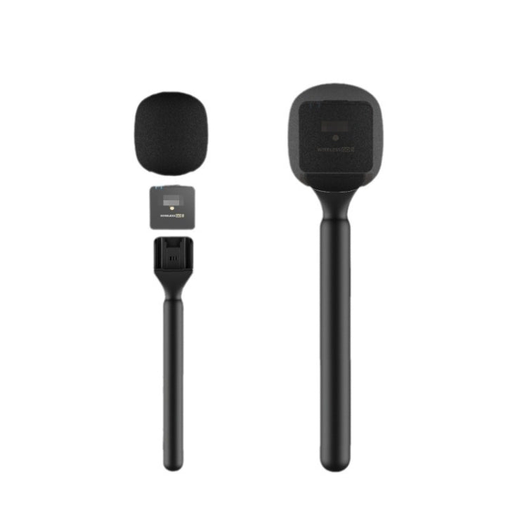 Pega para Microfone de Entrevista para DJI Mic / Moma / Rode Wireless Go / Relacart, Pega para Entrevista