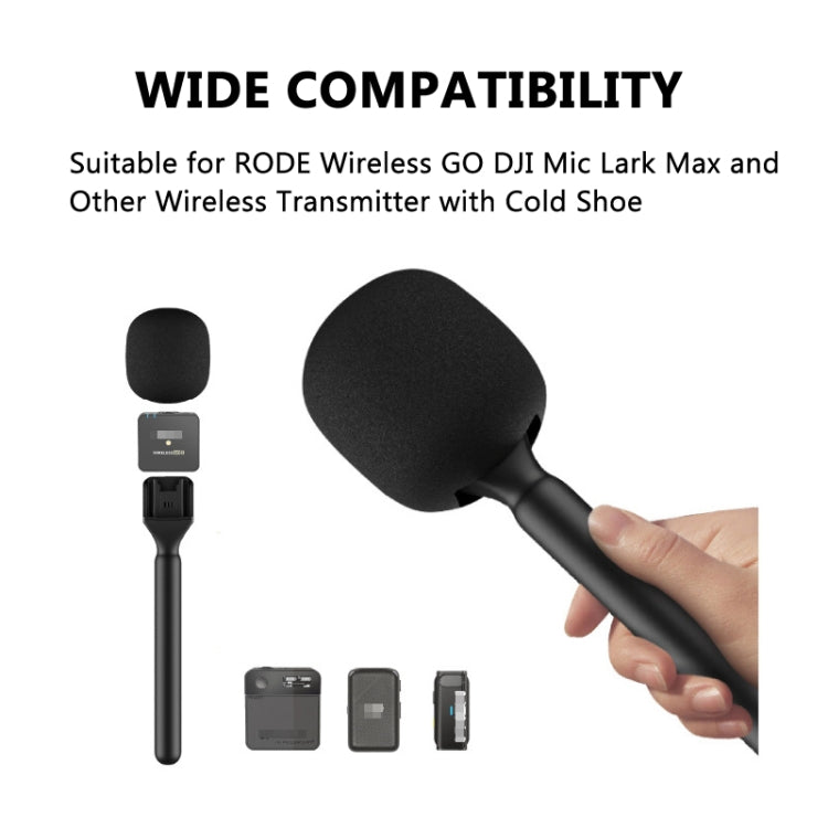 Pega para Microfone de Entrevista para DJI Mic / Moma / Rode Wireless Go / Relacart, Pega para Entrevista