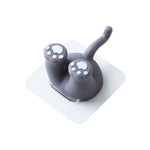 Gancho de Parede Sem Perfuração com Desenho de Animal de Desenho Animado, Suporte para Escova de Dentes para Casa de Banho, Cauda de Dinossauro, Cauda de Gato, Cauda Quadriculada, Cauda de Corgi, Cauda de Pato