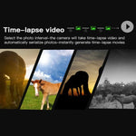 H8201 Câmara Infravermelha de Dupla Lente 4K 32MP HD Visão Noturna Monitorização de Animais Câmara de Campo ao Ar Livre, H8201
