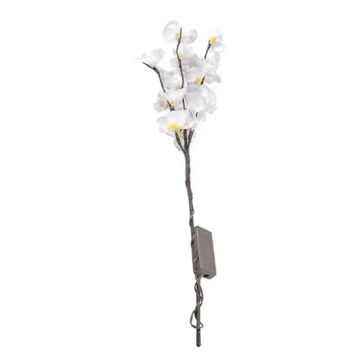 Candeeiro de Vaso com Lustre de Orquídea Borboleta para Decoração de Quarto e Sala