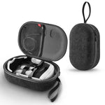 Bolsa Portátil Anti-queda e Anti-riscos JYS-MQ018 para Armazenamento de Óculos VR Apple Vision Pro / Meta Quest 3, Preto, Cinzento