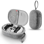 Bolsa Portátil Anti-queda e Anti-riscos JYS-MQ018 para Armazenamento de Óculos VR Apple Vision Pro / Meta Quest 3, Preto, Cinzento