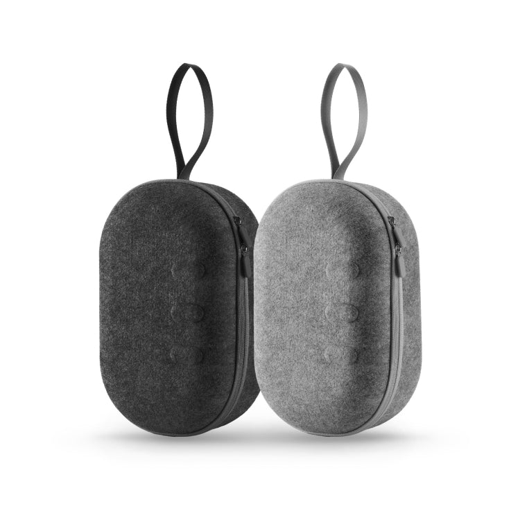 Bolsa Portátil Anti-queda e Anti-riscos JYS-MQ018 para Armazenamento de Óculos VR Apple Vision Pro / Meta Quest 3, Preto, Cinzento