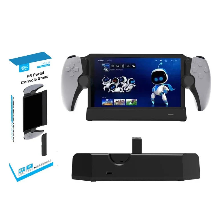 Base de Carregamento e Suporte para Consola PlayStation Portal KJH, Acessórios de Jogo