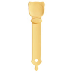 Alimentador para Gatos Espremedor de Tiras para Gatos Colher para Alimentação de Petiscos e Carne Picada, Laranja, Verde, Bege