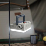 Luz de Campismo Exterior com Energia Solar, Lâmpada de Tenda Multifuncional Suspensa, Luzes de Emergência para Falta de Energia