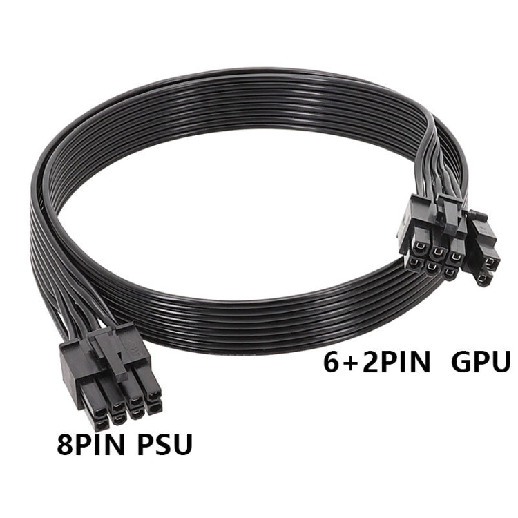 Para Corsair Cabo Plano 18AWG Cabo do Módulo de Energia Cabo do Módulo da Placa Gráfica 8Pin Para 8Pin 6+2, 50cm Para Corsair, 60cm Para Corsair