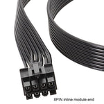 Para Corsair Cabo Plano 18AWG Cabo do Módulo de Energia Cabo do Módulo da Placa Gráfica 8Pin Para 8Pin 6+2, 50cm Para Corsair, 60cm Para Corsair