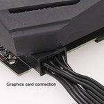 Para Corsair Cabo Plano 18AWG Cabo do Módulo de Energia Cabo do Módulo da Placa Gráfica 8Pin Para 8Pin 6+2, 50cm Para Corsair, 60cm Para Corsair
