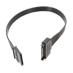 Cabo de Extensão de Alimentação SATA 15Pin Macho e Fêmea Cabo de Ligação de Energia para Disco Rígido Durável, 30cm 15Pin, 60cm 15Pin