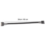 Cabo de Extensão de Alimentação SATA 15Pin Macho e Fêmea Cabo de Ligação de Energia para Disco Rígido Durável, 30cm 15Pin, 60cm 15Pin