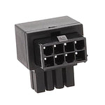 Conector de Alimentação CPU 8Pin da Placa-Mãe Interface de Direção Cabeçalho Adaptador de 90 Graus, Curvatura Positiva Tipo A, Curva Invertida Tipo B