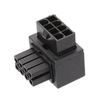 Conector de Alimentação CPU 8Pin da Placa-Mãe Interface de Direção Cabeçalho Adaptador de 90 Graus, Curvatura Positiva Tipo A, Curva Invertida Tipo B