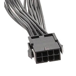 Cabo de Energia para Placa Gráfica 8P Fêmea Para Duplo 6+2Pin Macho Cabo Adaptador de Energia 8P Para Duplo 8P 1 Para 2, 8P Fêmea Para Duplo 6+2Pin Macho