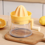 Espremedor Manual Doméstico de Frutas com Manivela para Cozinha