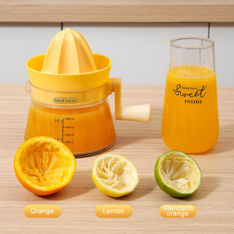 Espremedor Manual Doméstico de Frutas com Manivela para Cozinha