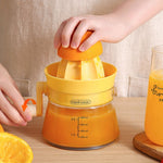 Espremedor Manual Doméstico de Frutas com Manivela para Cozinha