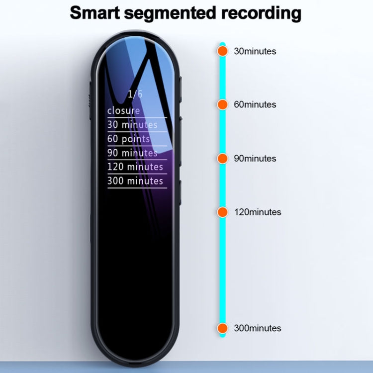 Gravador de Voz Q53 com Temporizador de Espera Ultra Longa, Cancelamento de Ruído HD, Sem Memória, 4GB, 8GB, 16GB, 32GB, 64GB, 128GB